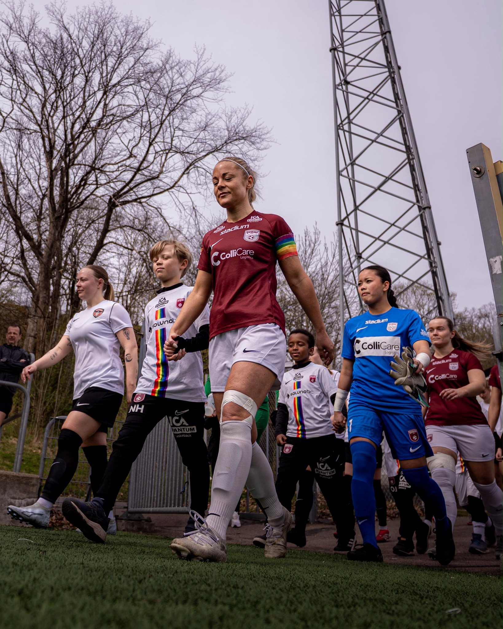 Qviding marcherar mot planen